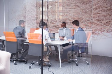 İş adamları, ofis takımı