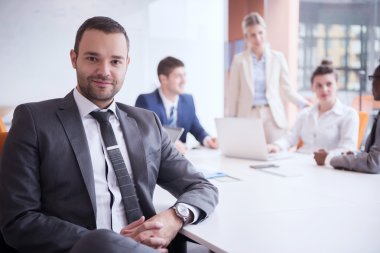 İş adamları, ofis takımı