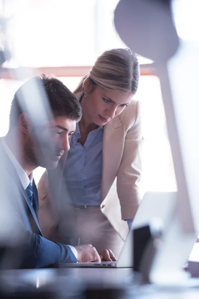 Business folk teamet på kontoret — Stockfoto