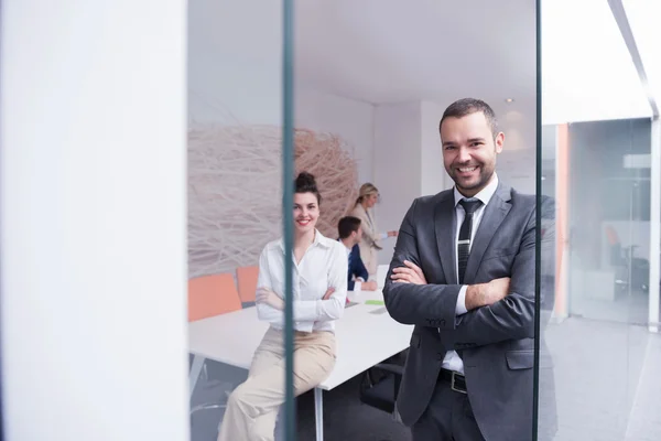 Gente de negocios, equipo en la oficina — Foto de Stock