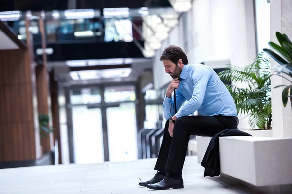 Jeune homme d'affaires frustré — Photo