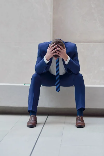 Joven empresario frustrado — Foto de Stock