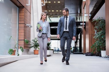 İki iş insanlar erkek ve kadın