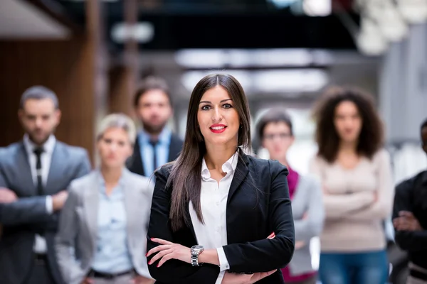 Team junger Geschäftsleute — Stockfoto