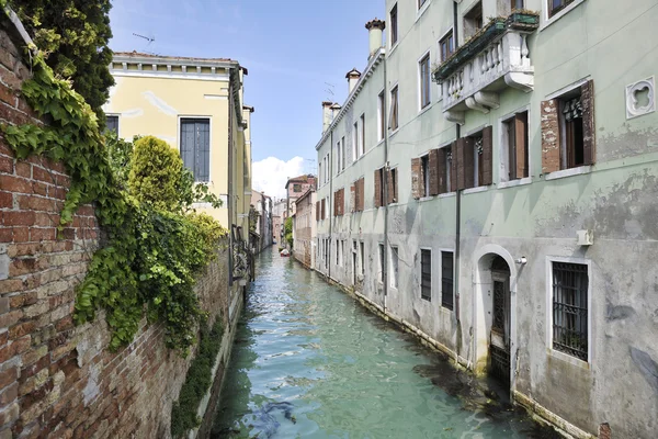 Venecia Italia vista con góndola — Foto de Stock