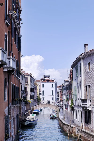 Velence-Olaszország Nézd gondolák — Stock Fotó
