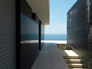 Modern çağdaş ev villa