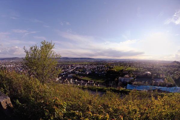 Prachtige Natuur Landschap Zonsondergang — Stockfoto