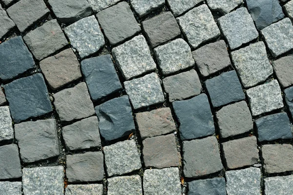 Street with stone tiles — Stock Photo, Image