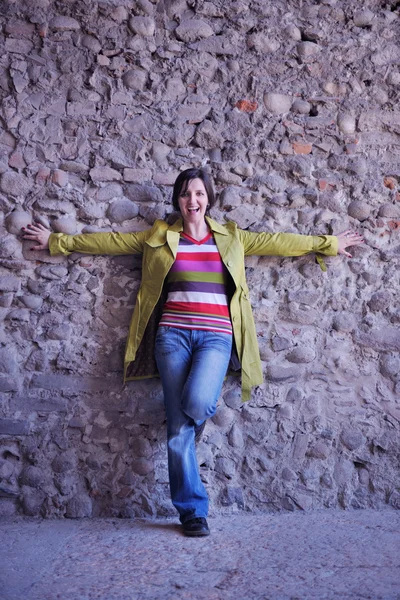 Mujer turista en verona —  Fotos de Stock