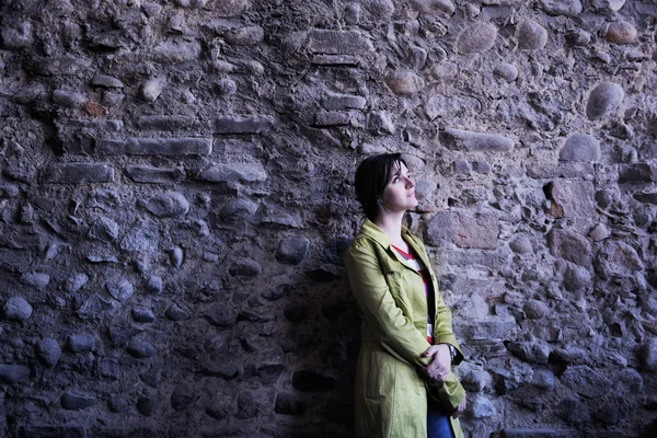 Mulher turística em verona — Fotografia de Stock