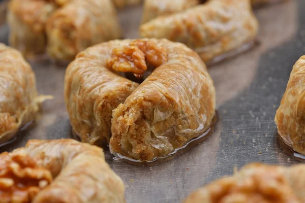 Turkish baklava dessert — Stock Photo, Image