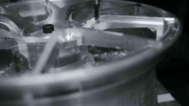 CNC freze tezgahı bir fabrika