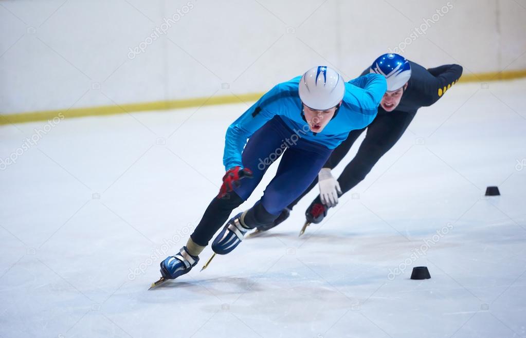 young athletes Speed skating