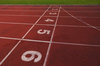 Stadyum Atletizm pistinde