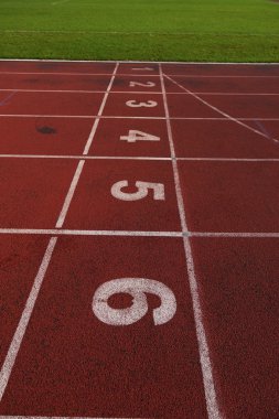 Stadyum Atletizm pistinde