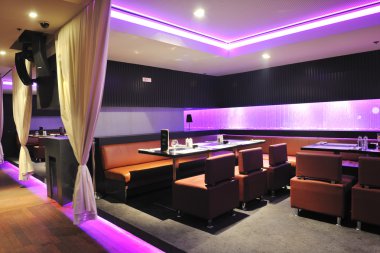 Modern bar veya kulüp iç
