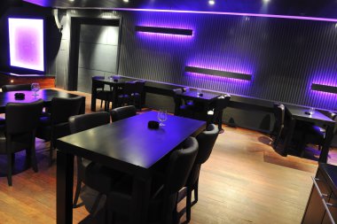 Modern bar veya kulüp iç