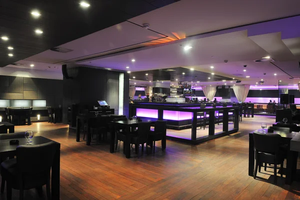 Bar modern atau interior klub — Stok Foto