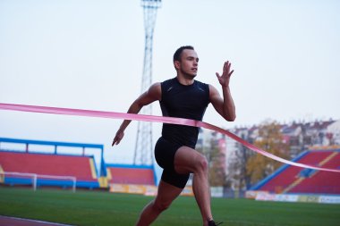genç atletik atlet