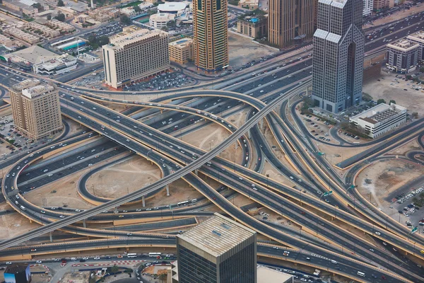 Dubai pusat kota Cityscape — Foto Stok Gratis