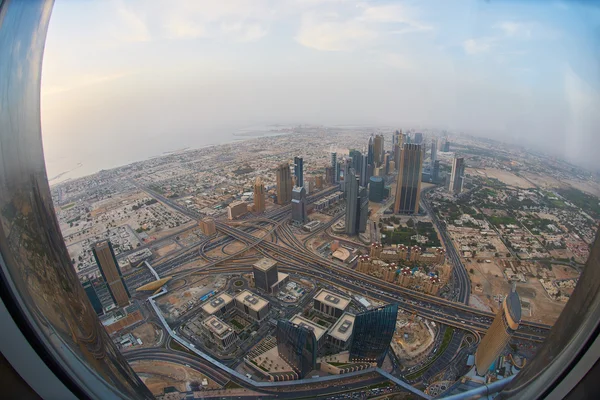 Dubai downtown zobrazení — Stock fotografie