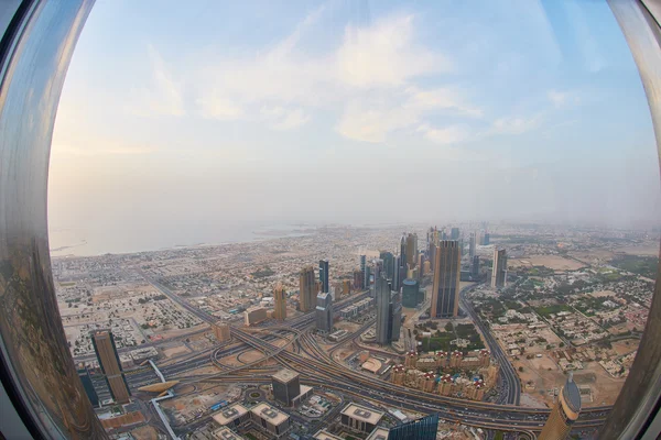 Dubai innenstadtblick — Stockfoto