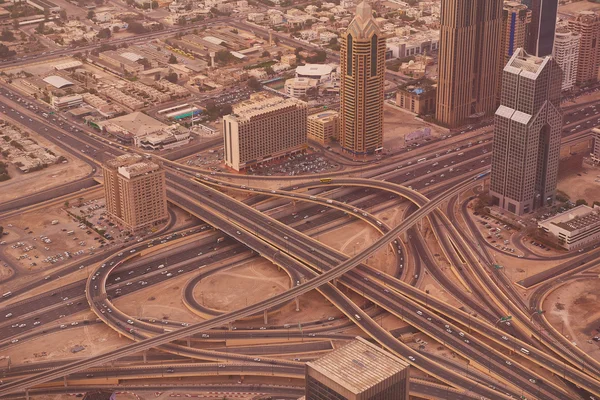 Downtown cityscape of Dubai — Stock Photo, Image