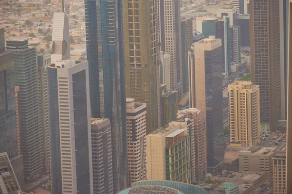 Centrum panorama Dubaje — Stock fotografie