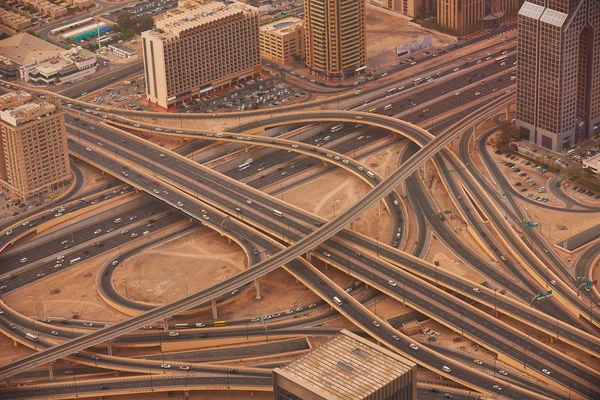 Dubai centrum stadsgezicht — Stockfoto