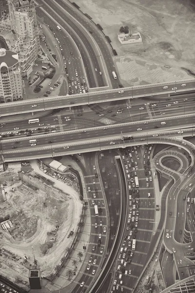 Городской пейзаж Дубая — стоковое фото