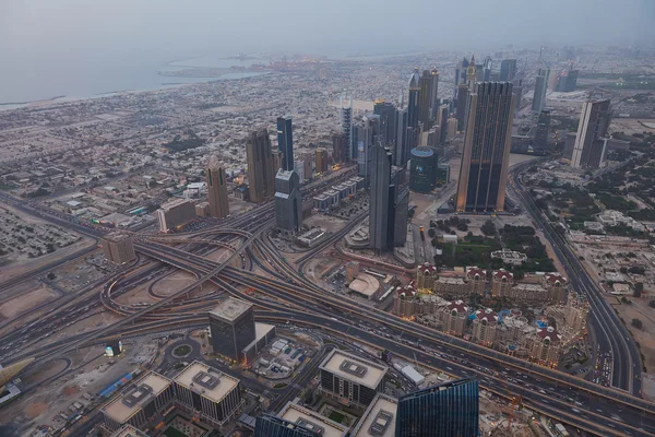 Stadtbild der Innenstadt von Dubai — Stockfoto