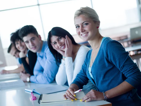Group of Students studying — Stock Photo, Image