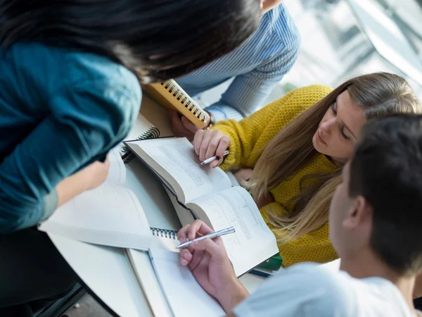 Group of students studying — Stock Photo, Image