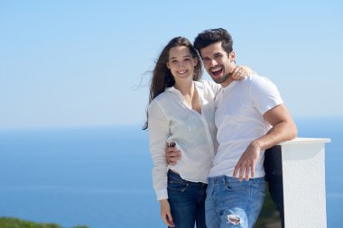 evde Teras rahatlatıcı Çift