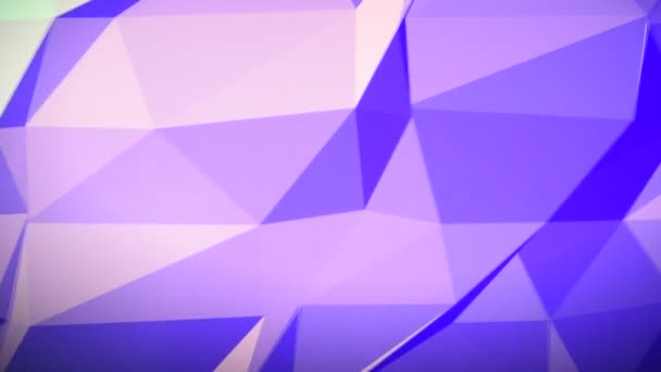 Abstract low poly background — Stock Video