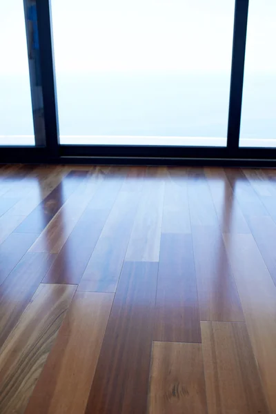 Vista pavimento in legno — Foto Stock