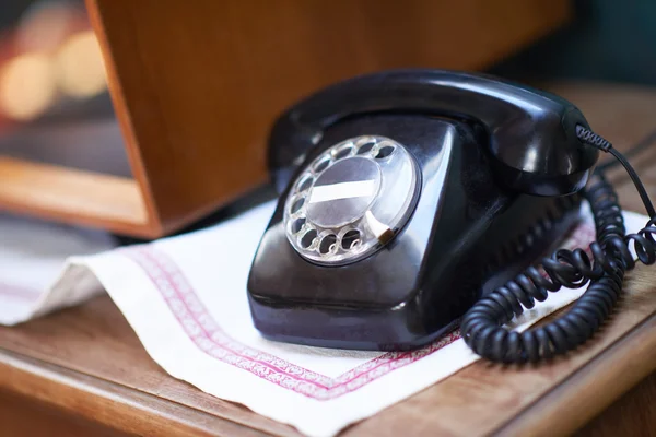 Vintage retro telefon — Stockfoto