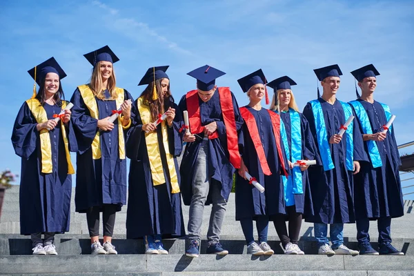 Studentów młodych absolwentów — Zdjęcie stockowe