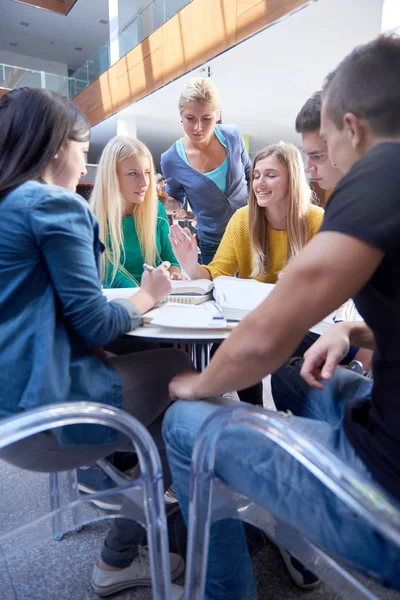 Students studying in classroom — Stock Photo, Image