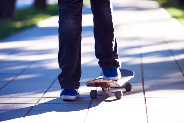 Detailní pohled na skateboardu — Stock fotografie