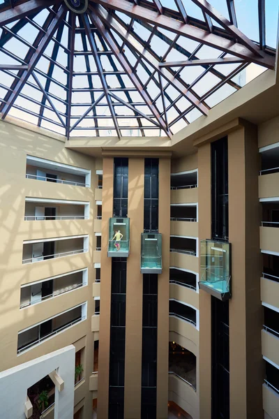 Interior del lobby del hotel — Foto de Stock