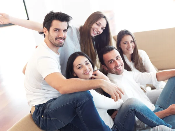 Group of friends taking selfie — Stock Photo, Image