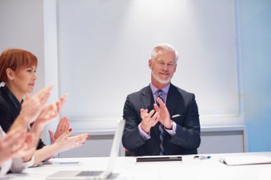 Grup iş adamları Toplantı