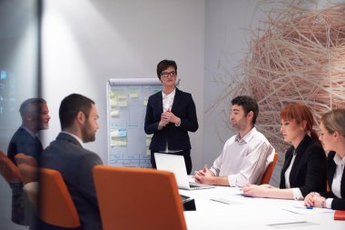 Grup iş adamları Toplantı