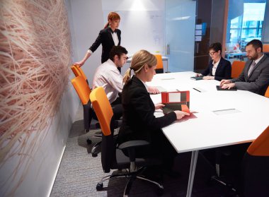 İş adamları grubu toplandı