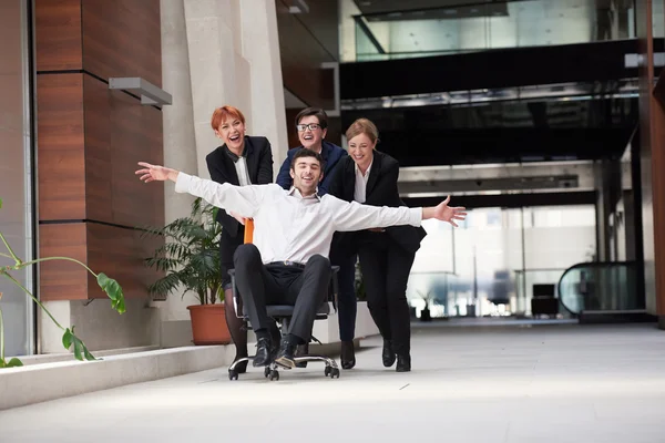 Group of business people having fun — Stock Photo, Image