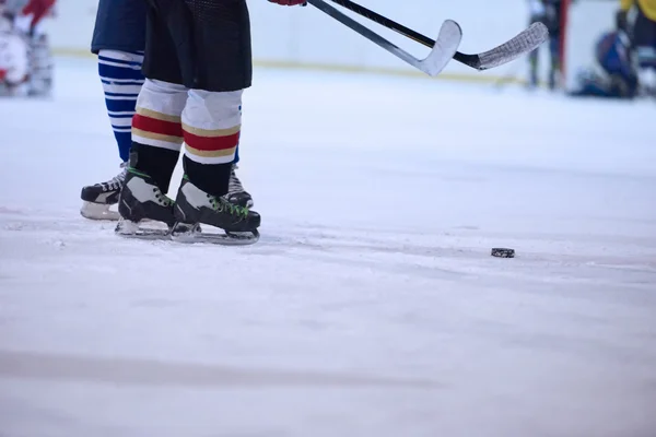 Jugador de hockey sobre hielo en acción —  Fotos de Stock