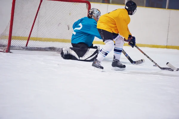 Giocatori di hockey su ghiaccio — Foto Stock