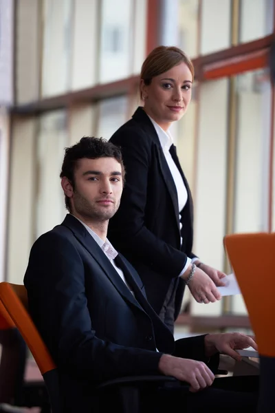 Grupo de empresários em reunião — Fotografia de Stock